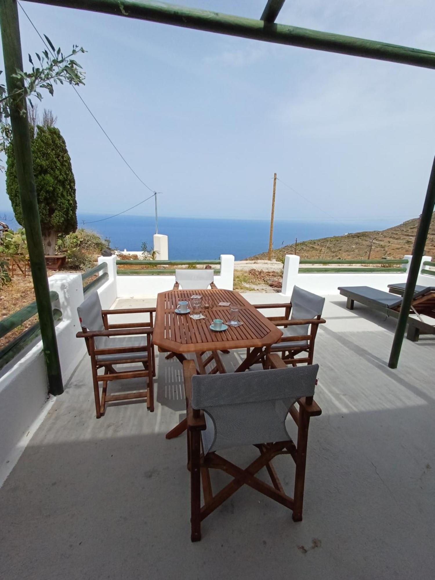 'Irene' Cycladic House With Sunrise And Sea View! Villa Foinikia  Exterior photo